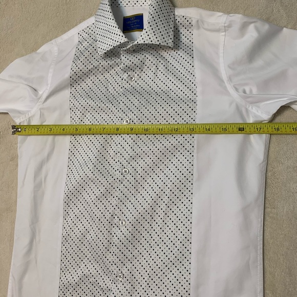 Alfa Perry boy button down t shirt new - Picture 6 of 8